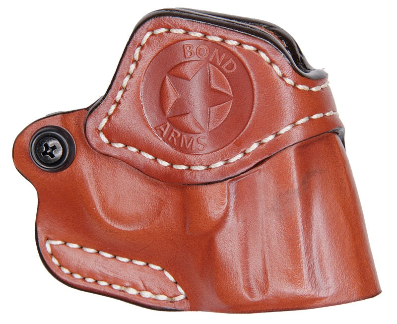 Leather Cross Draw Holster Fits 3" Barrel Guns