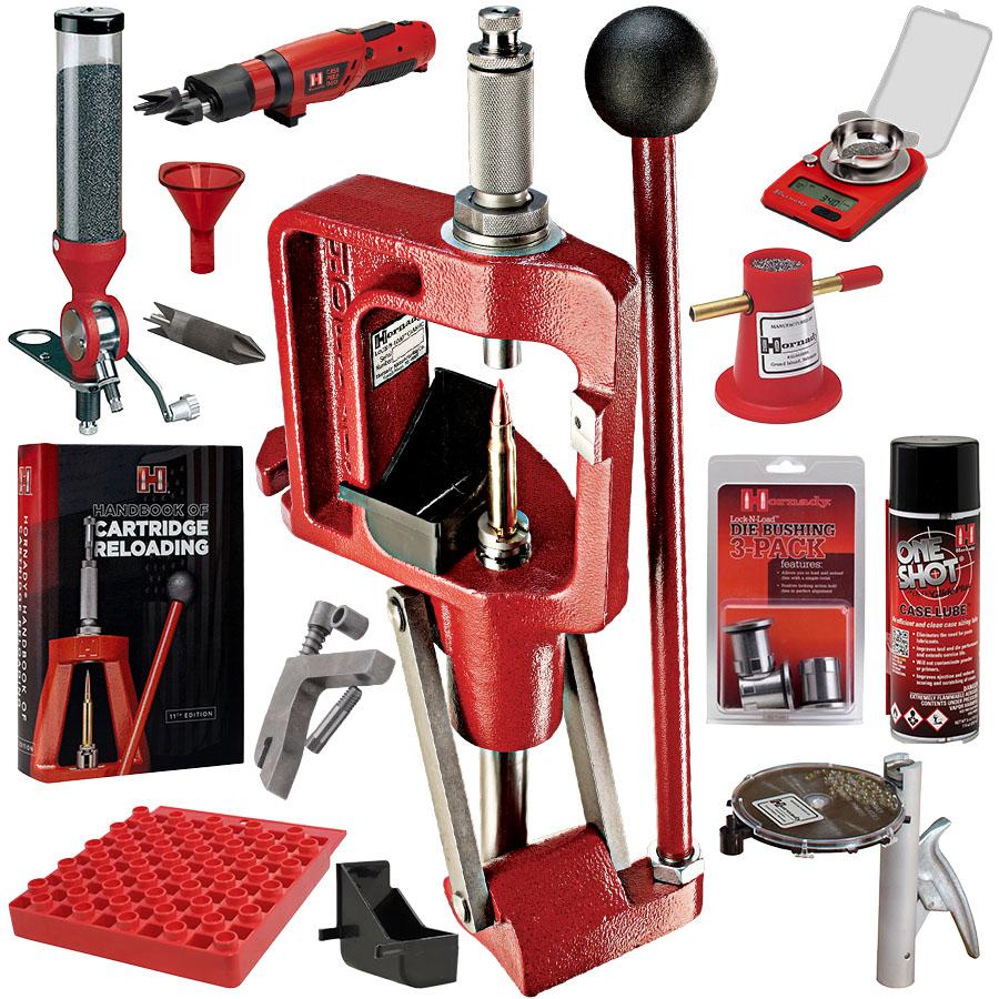 Hornady Lock-N-Load Classic Reloading Kit with Case Prep Duo and Die Bushings