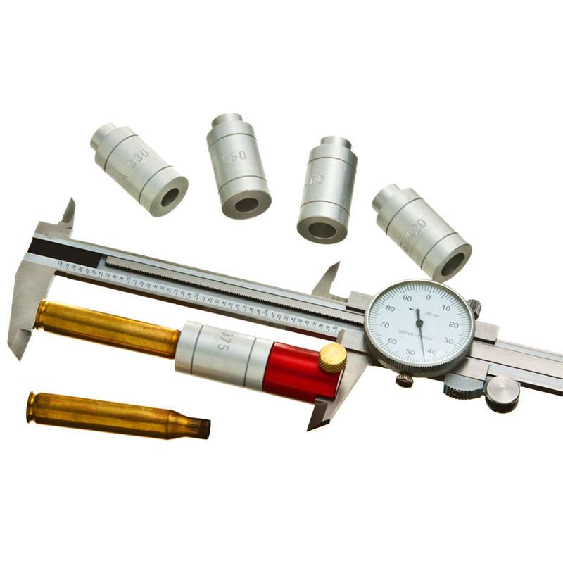 Hornady LNL Headspace Kit with Body - Measures Bottleneck Cases from .17 Rem to Belted Mags