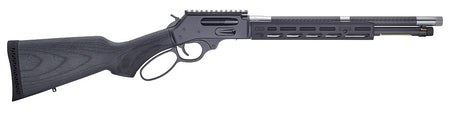 Henry H010H Speed Hush .45-70 Gov Lever-Action Rifle, 4+1 Capacity, 16.5" Threaded Barrel, Dark Gray Finish