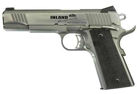 1911 Custom Carry .45 ACP 5" Stainless Steel Pistol
