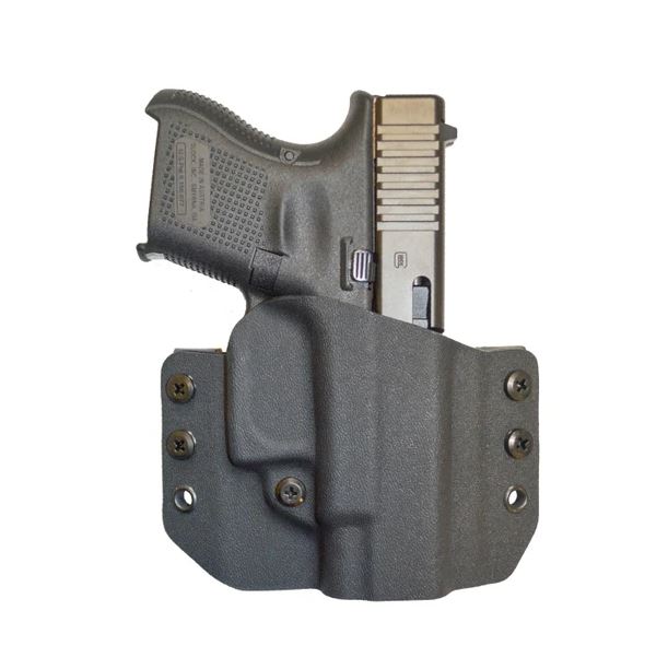 Comp-Tac Warrior Outside Waistband Kydex Holster Glock 26 Gen 5 RH Black