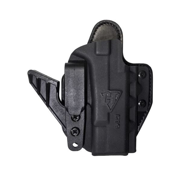Comp-Tac EV2 Max Hybrid AIWB Holster for Glock 19 Gen 1-4 RH Black
