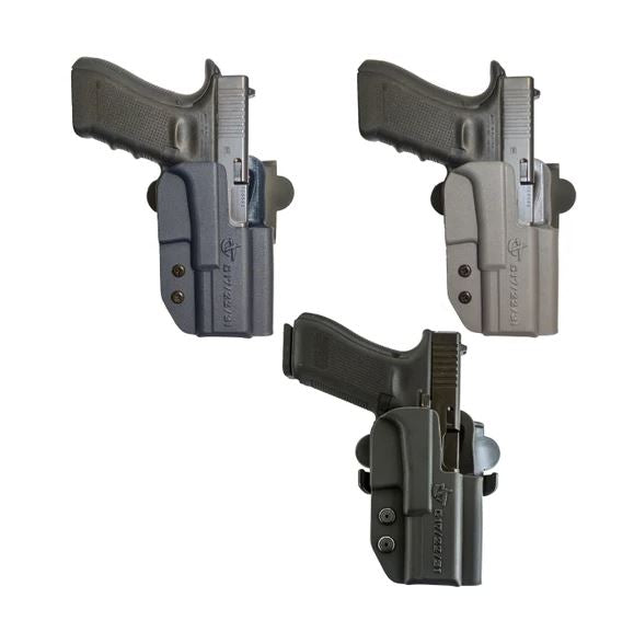 Comp-Tac International Outside Waistband Kydex Modular Mount Holster Glock 17 Gen 5 RH Black
