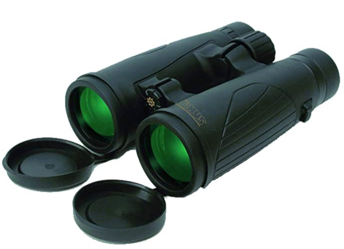 Konus Titanium 8x42mm Open Hinged Binoculars with Rubber Coating, Black