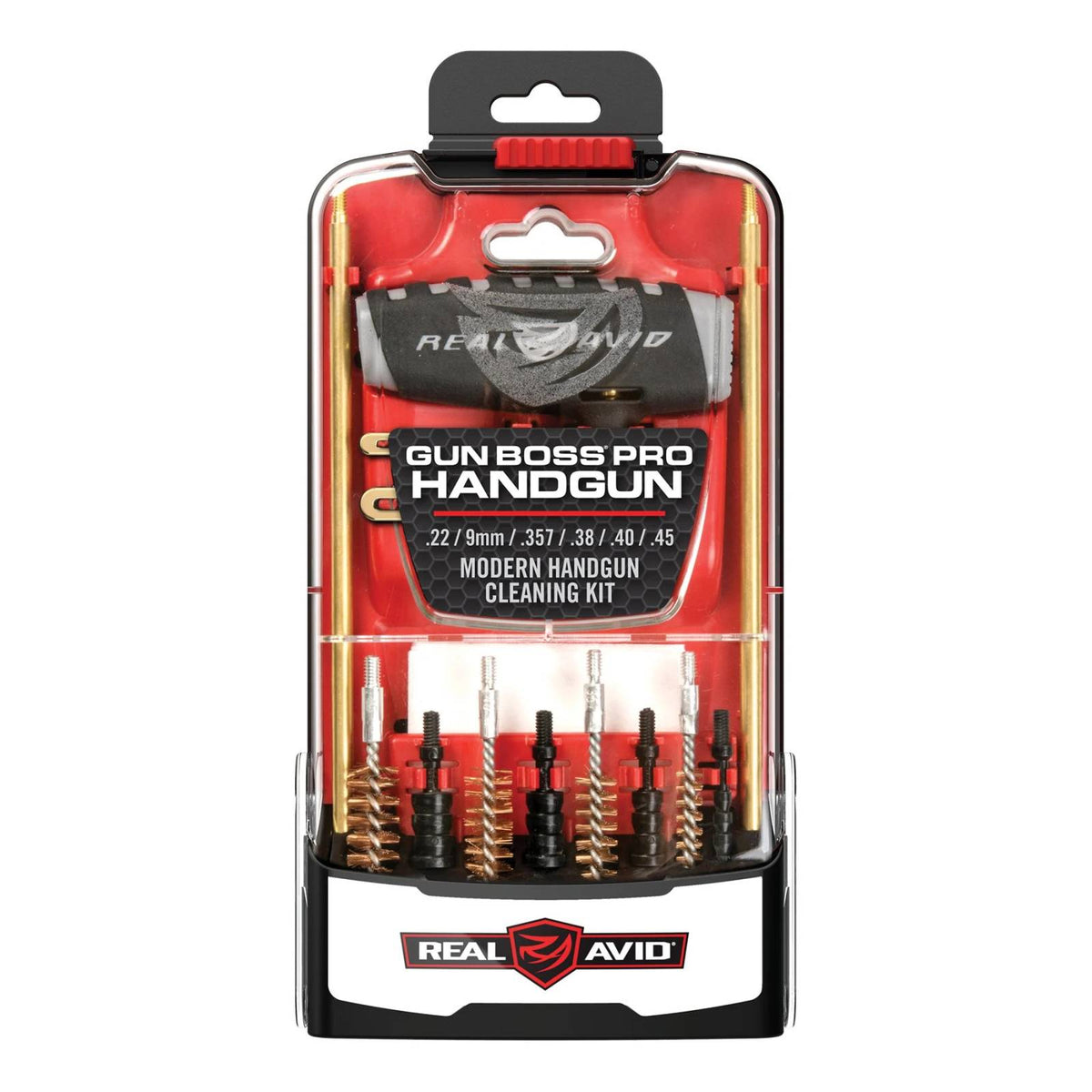 Real Avid Prime-9 Pop Display 9mm Handgun Cleaning Kit, 12-Pack