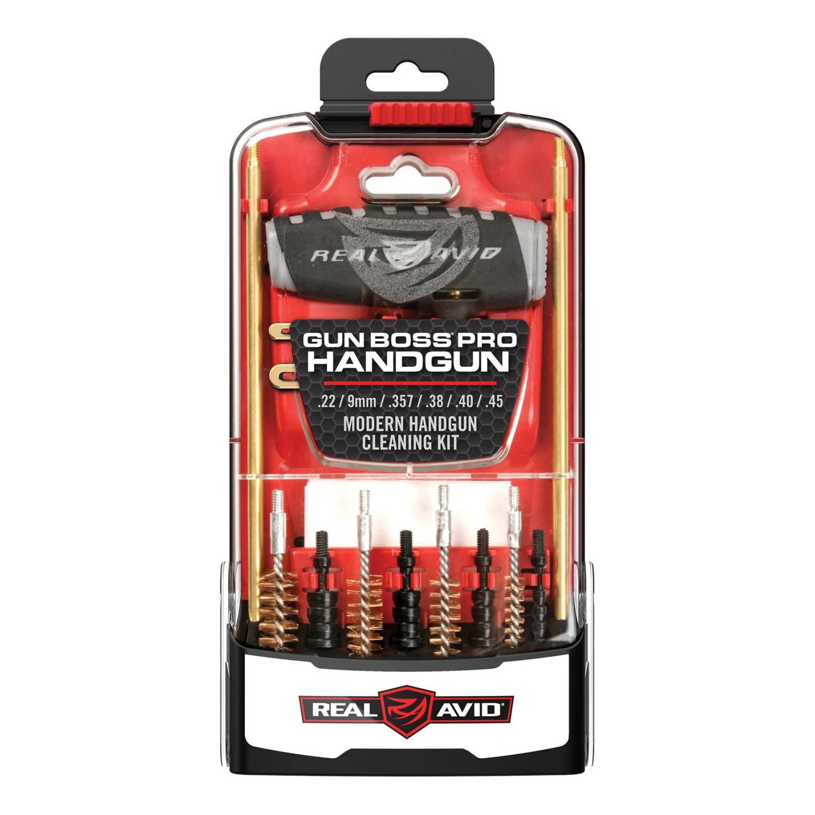 Real Avid Prime-9 Pop Display 9mm Handgun Cleaning Kit, 12-Pack