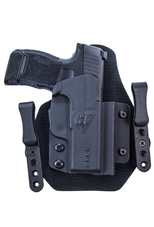 Comp-Tac Sport-Tac Inside Waistband Holster SIG P365 RH Black Std Clips