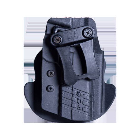 Comp-Tac Quick Detach Dual Holster Kydex Size 3 for Glock 43/43X/48MOS S&W Shield Walther CCP Ambidextrous Black