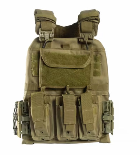 Guard Dog Dane Plate Carrier OD Green Adjustable Multi-Pouch
