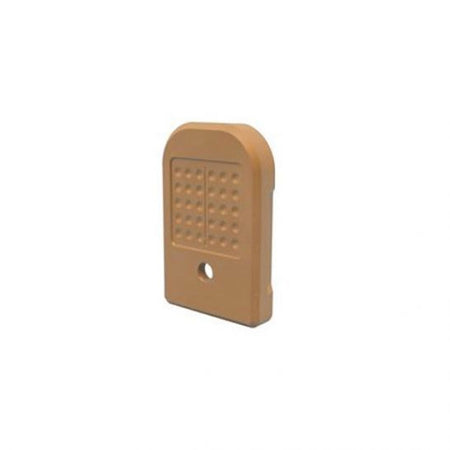 Shield Arms S15 Mag Mud Brown Aluminum +0 Base Plate Compatible with Glock 43X/48