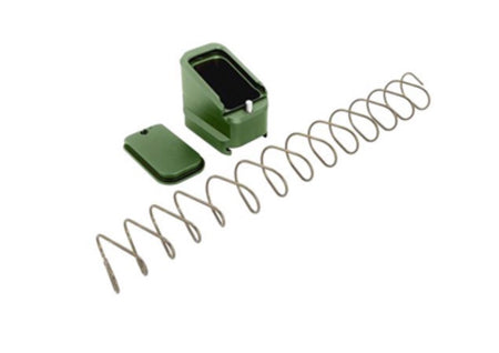 Shield Arms Mag Extension ODA Green +5/4 Rounds for CZ P10F/P09 Mags