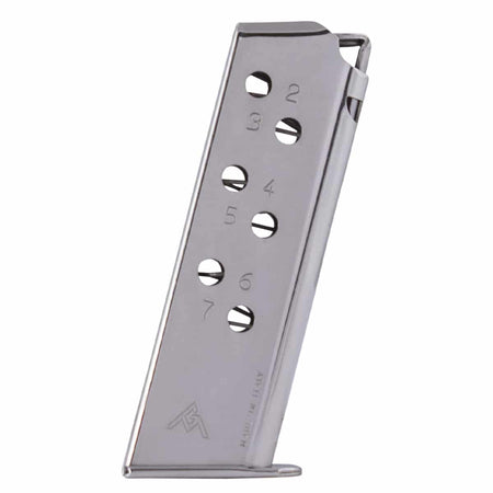 Mec-Gar PPK Magazine .32 ACP 7RD Nickel Finish