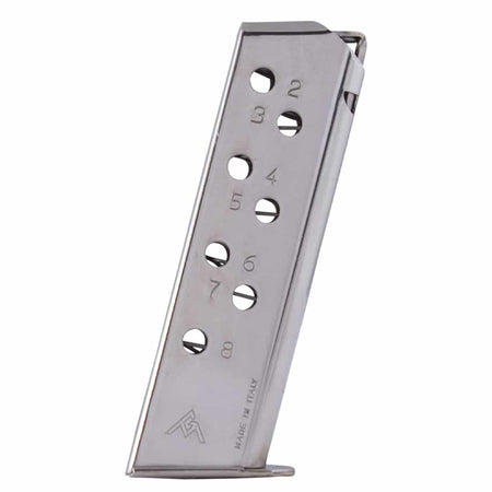 Mec-Gar PPK PP Magazine .32 ACP 8RD Nickel Finish