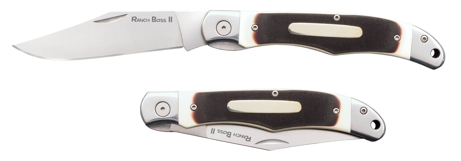 Cold Steel Ranch Boss II 4 In Clip Point Folding Knife 9.25 In Overall Length