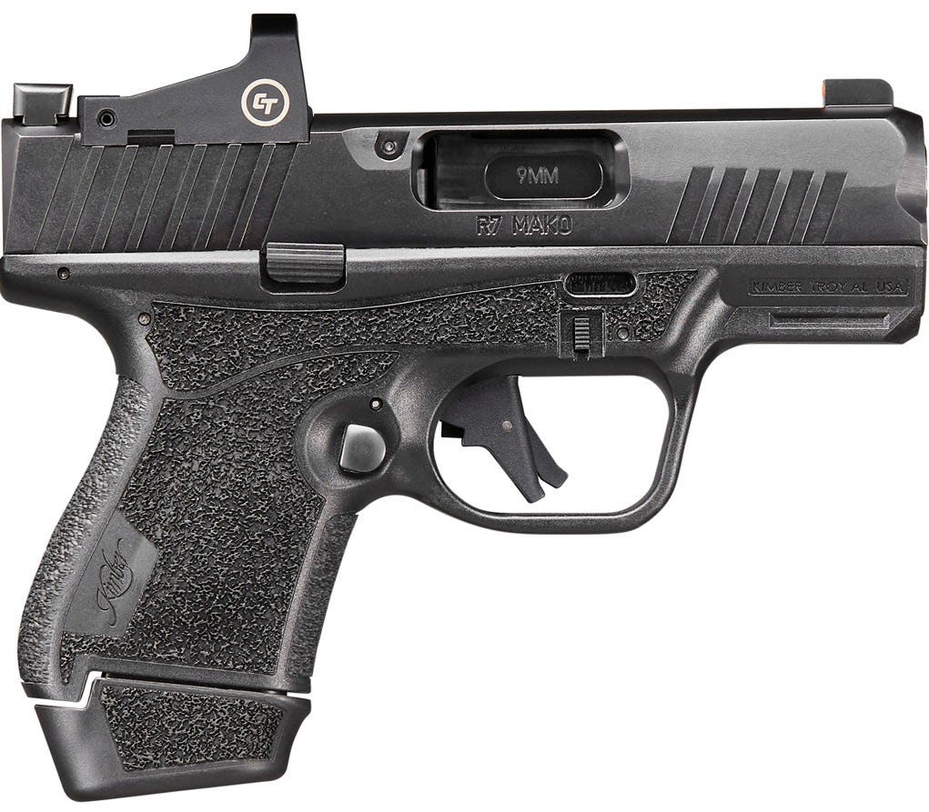 Kimber R7 Mako 9mm Optic-Installed Pistol with CTS-1500 Reflex Sight