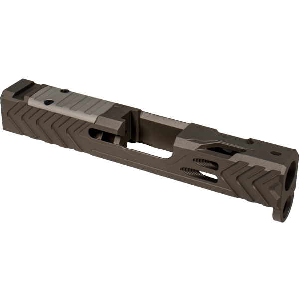 Shark Coast Ghost G43X Tungsten Slide with Shield RMSC Optic Cut