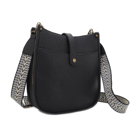Jessie & James Chelsea CCW Lock & Key Hobo Bag Black (10x9.75x3)
