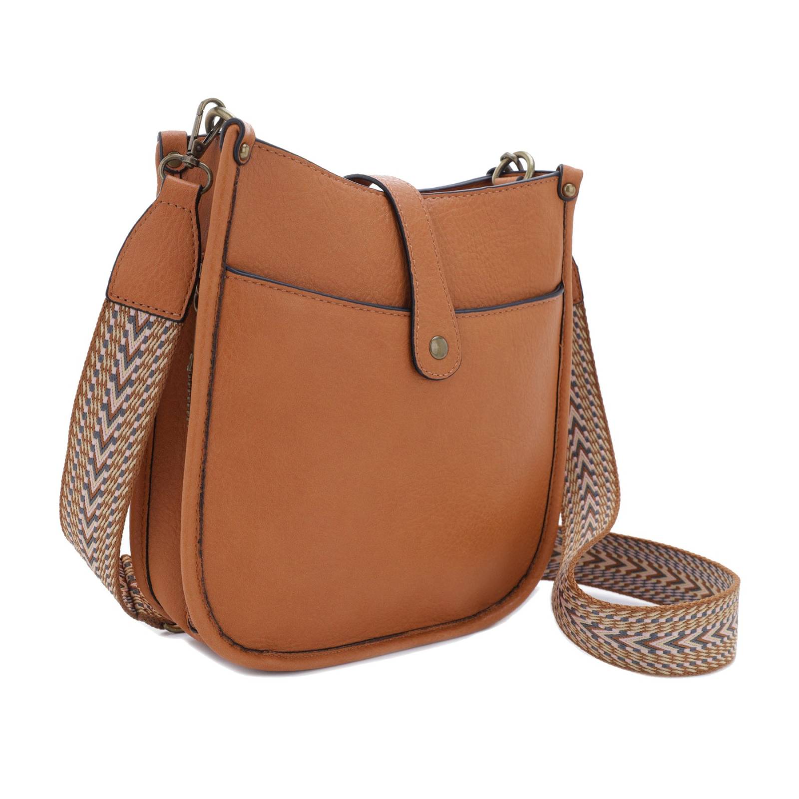 Jessie & James Chelsea CCW Lock & Key Hobo Bag Tan (10x9.75x3)