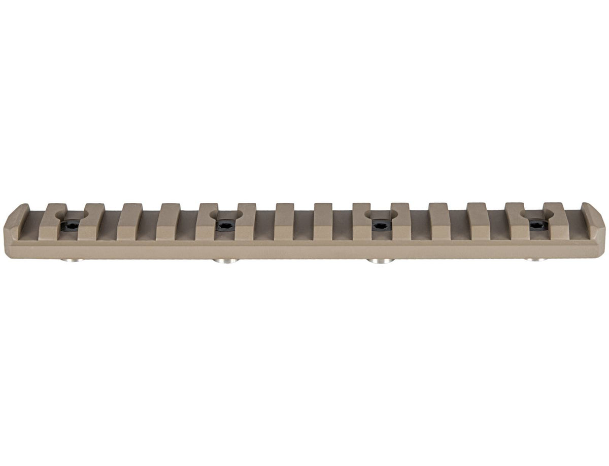 MFT Tekko Metal Keymod 6" Picatinny Rail Section Black