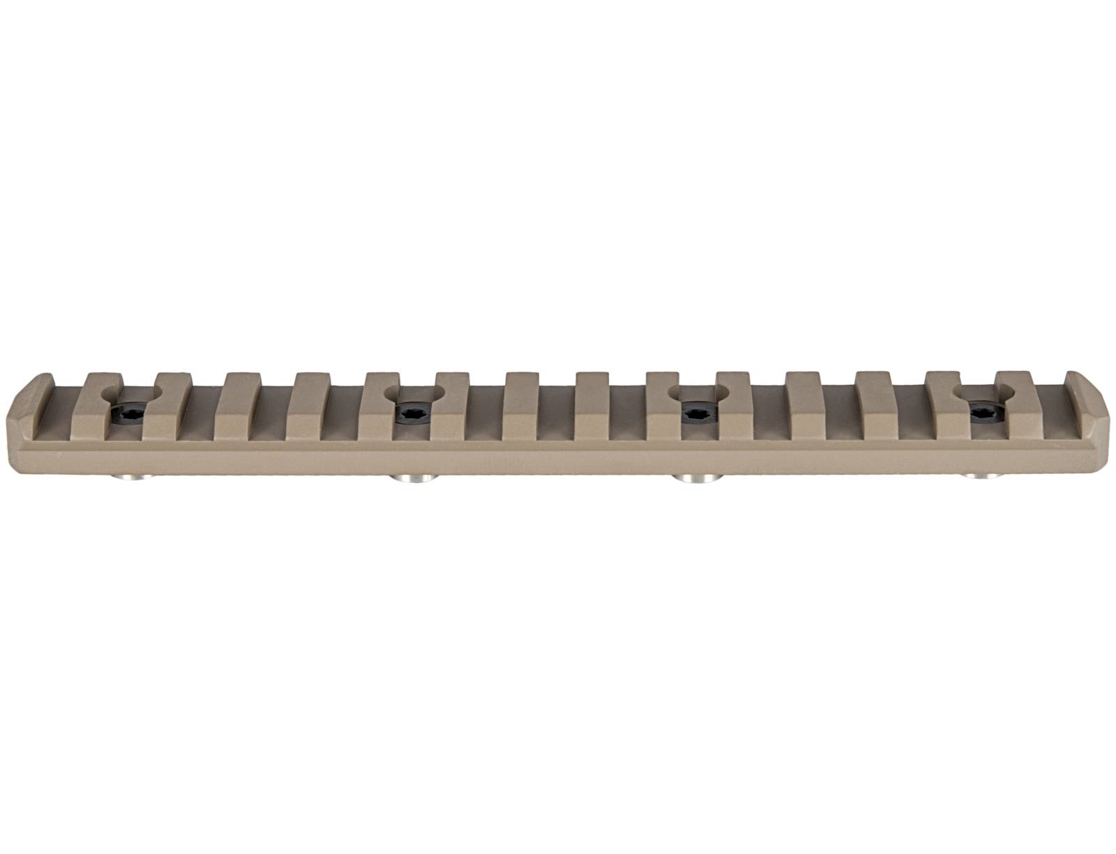 MFT Tekko Metal Keymod 6" Picatinny Rail Section Black