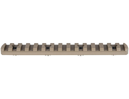 MFT Tekko Metal Keymod 6" Picatinny Rail Section Black
