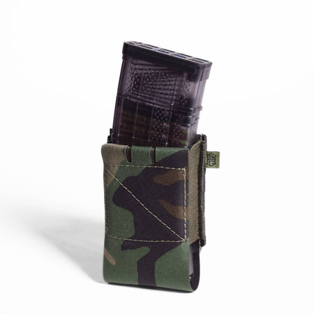 High Speed Gear Elastic Rifle Magazine Pouch Woodland Camo
