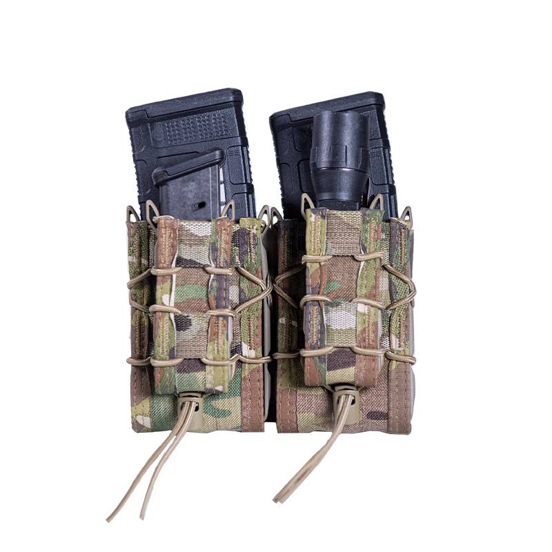 High Speed Gear Double Decker TACO MOLLE Mag Pouch Multicam Pistol Rifle