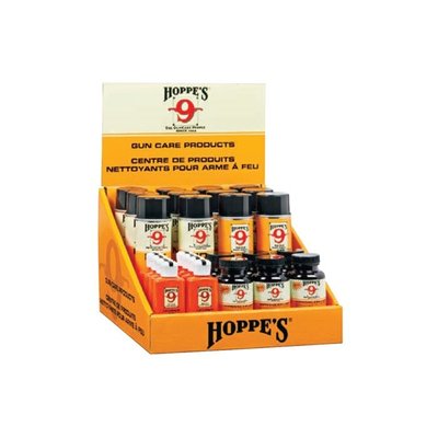 Hoppes Cleaning Chemical PDQ Counter Display 26 Piece