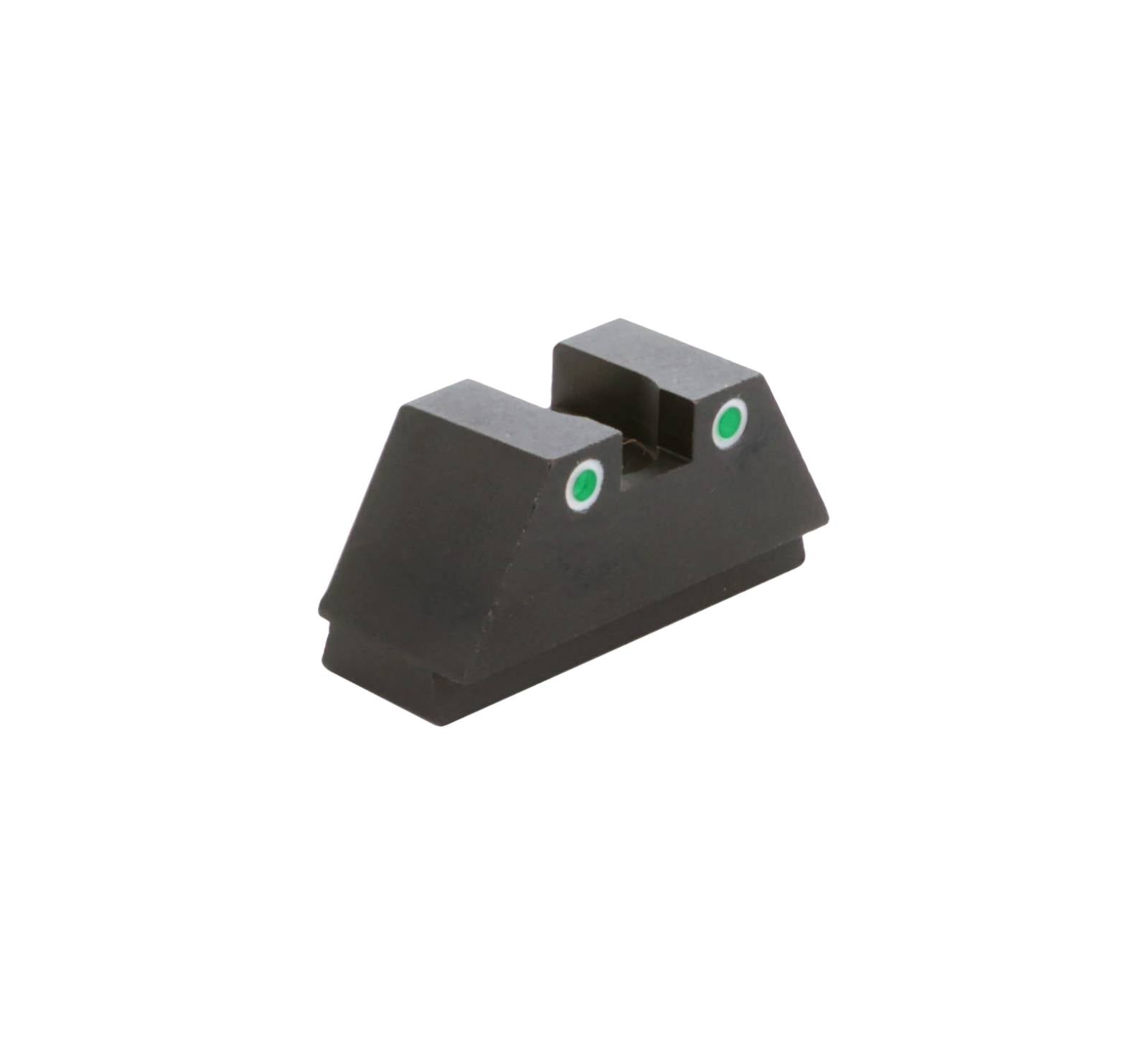 AmeriGlo GTR-100 Glock All Models 10mm Tritium Tri-Sight Rear Iron Sight