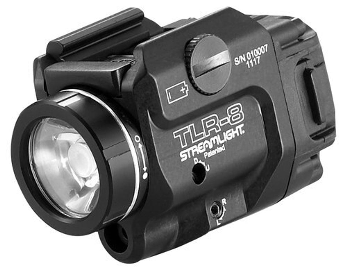 Streamlight TLR-8 Rail-Mounted Weapon Light and Laser Combo