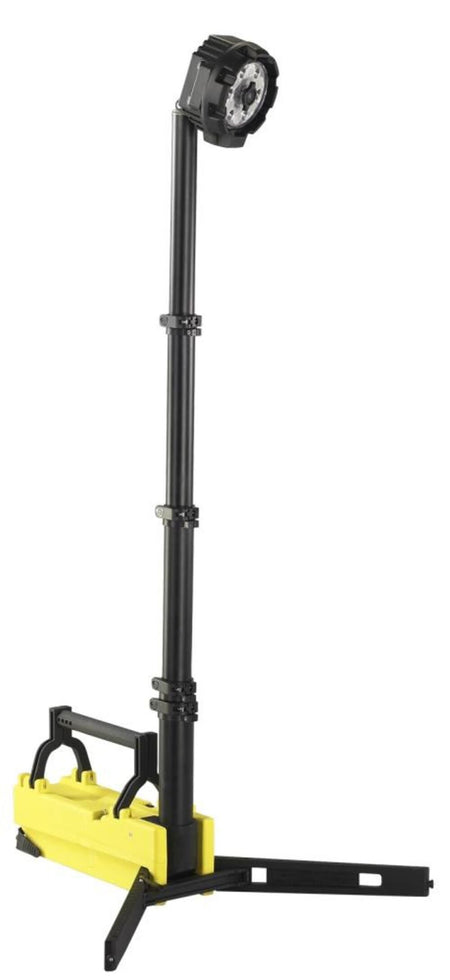 Streamlight Portable Scene Light 3600 Lumens Yellow with Pole Extension to 72 Inches 90-Degree Swivel