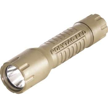 Streamlight PolyTac Tactical Flashlight Coyote with Lithium Batteries