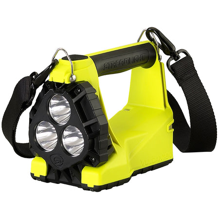 Streamlight Vulcan 180 12V DC Vehicle Mount System with Shoulder Strap and Rack Yellow