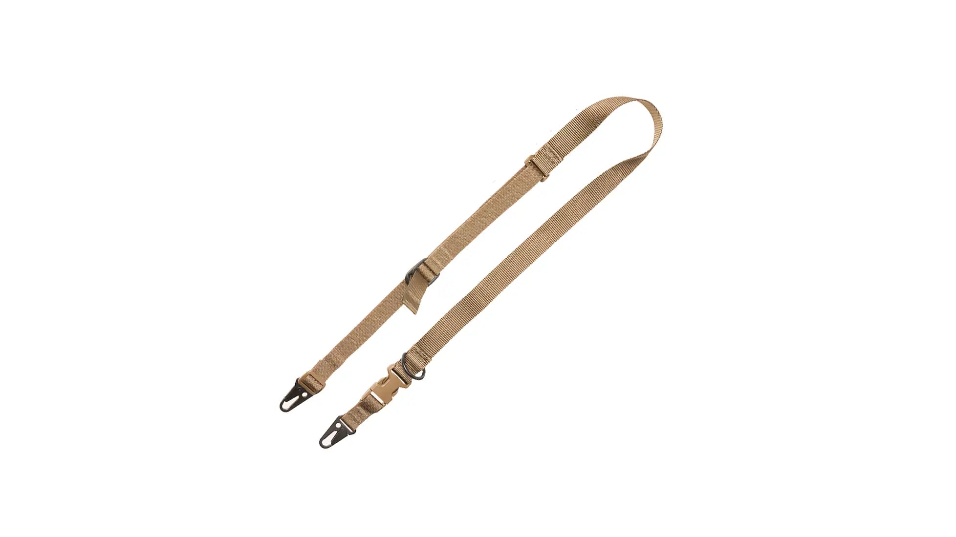 TAC Shield Warrior Sling 2PT Convertible to 1PT Coyote 1.25in