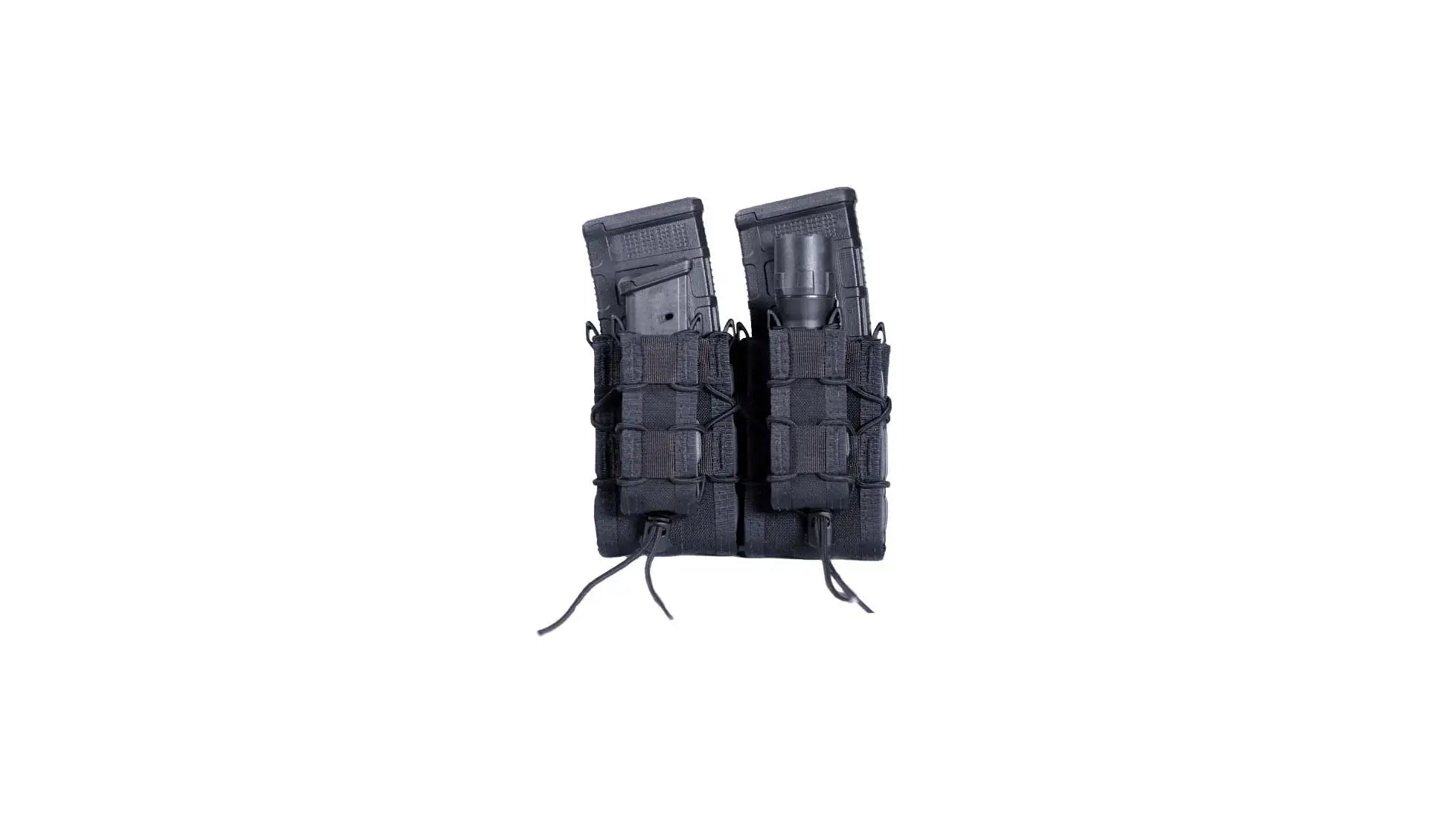 High Speed Gear Double Decker TACO MOLLE Mag Pouch Multicam Black Pistol Rifle