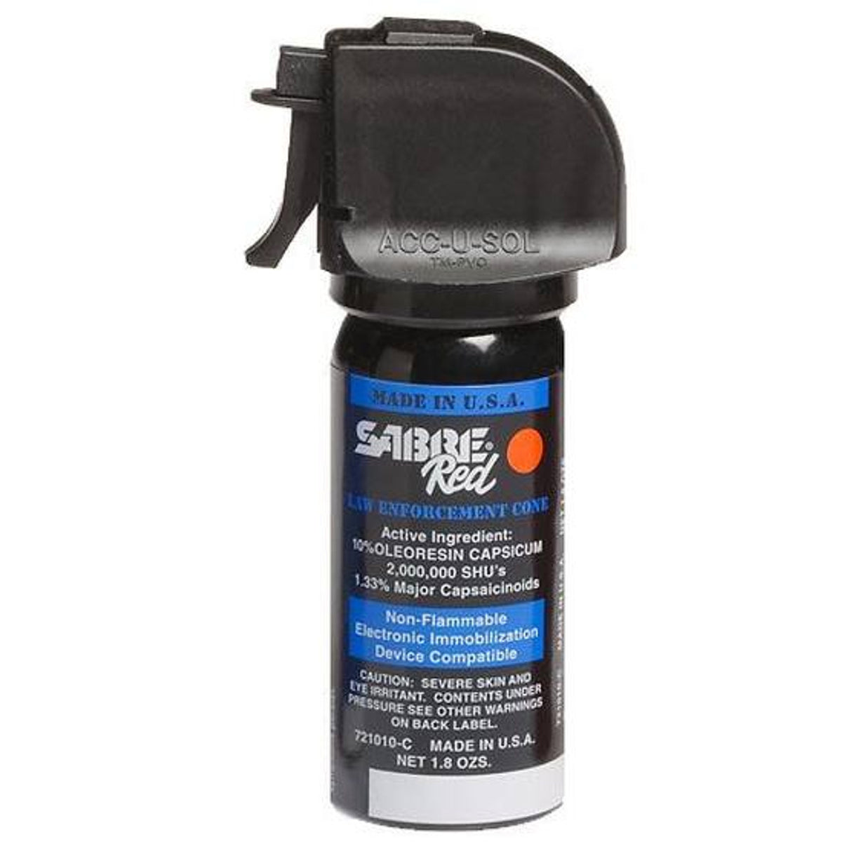 SABRE LAW RED MK-2 1.8 oz Trigger Cone 10% OC 1.33 CAPS Gas 25PK