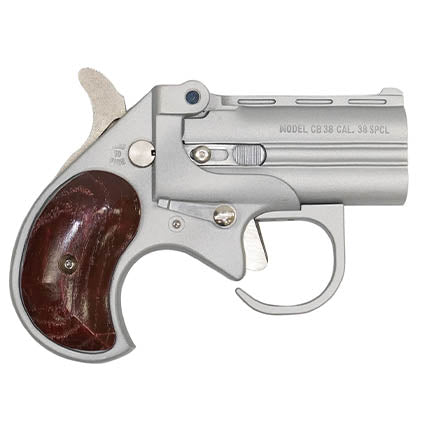 Bearman Big Bore HGD .38 Special 2.75in Barrel Satin Guardian Package Rosewood Grips