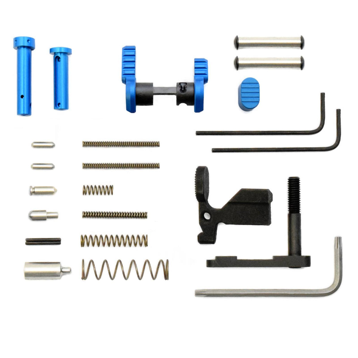 Armaspec Superlight AR-15 Gun Builders Kit 223/556 SS Blue