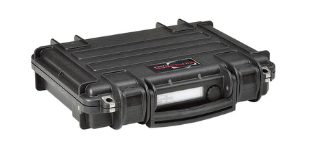 Explorer Single Pistol Case Black Two Layers Foam US Flag 11.81"x8.27"x2.28"