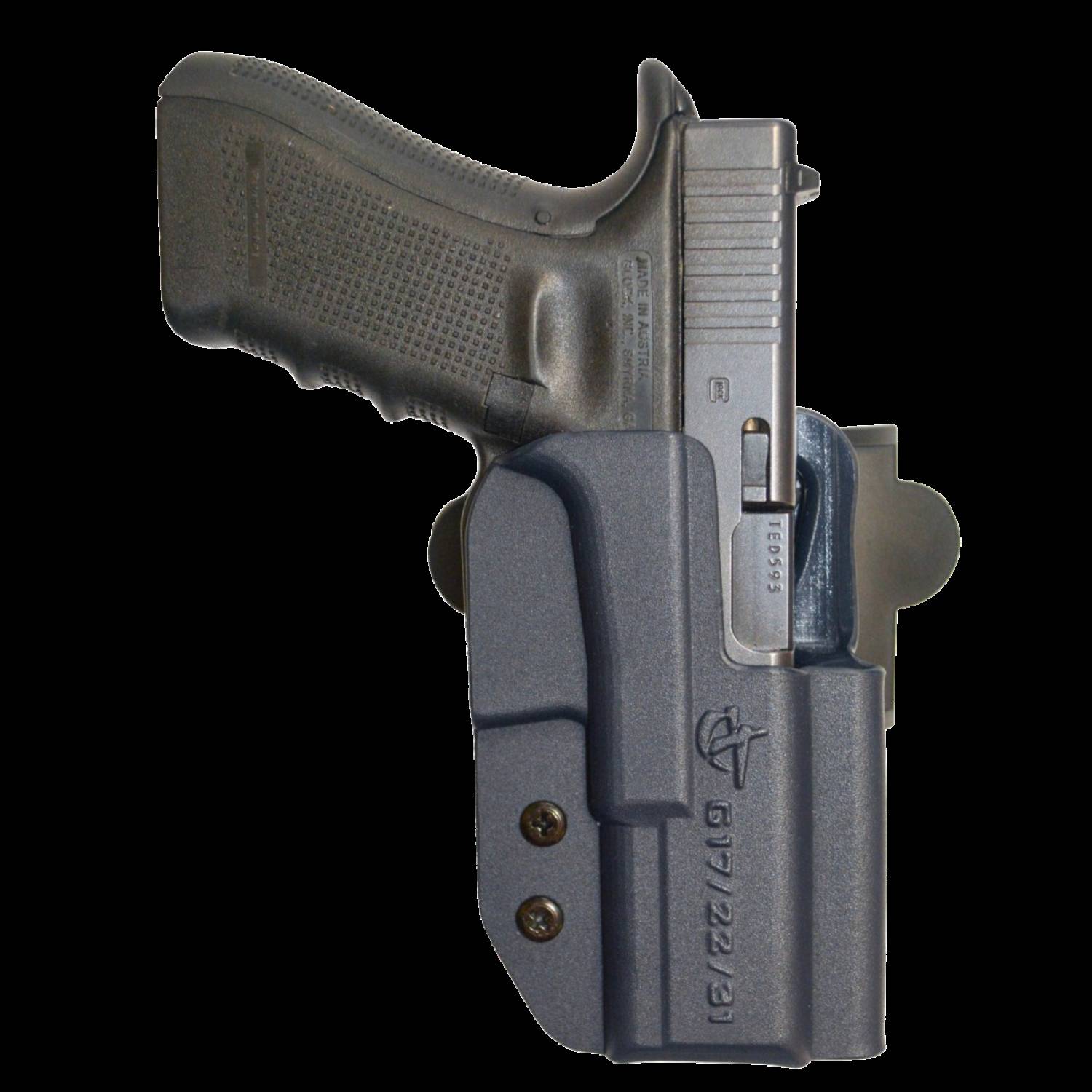 Comp-Tac International OWB Kydex Modular Mount Holster Glock 26 Gen 5 RH Black