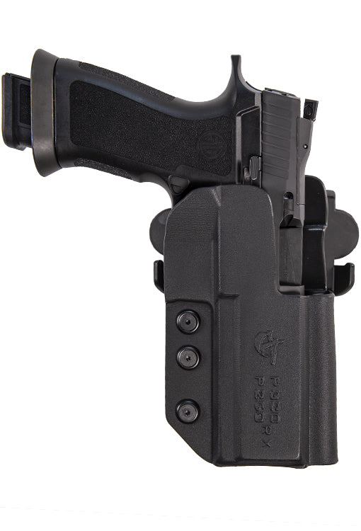 Comp-Tac International OWB Kydex Modular Mount Holster S&W M&P 9 M1/M2 4.5in BBL RH Black
