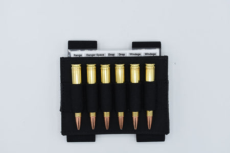Tac Shield Rifle Stock Shotshell Holder Black Holds 8 Shells