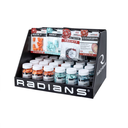 Radians 48-PC Hearing Protection Countertop Retail Display