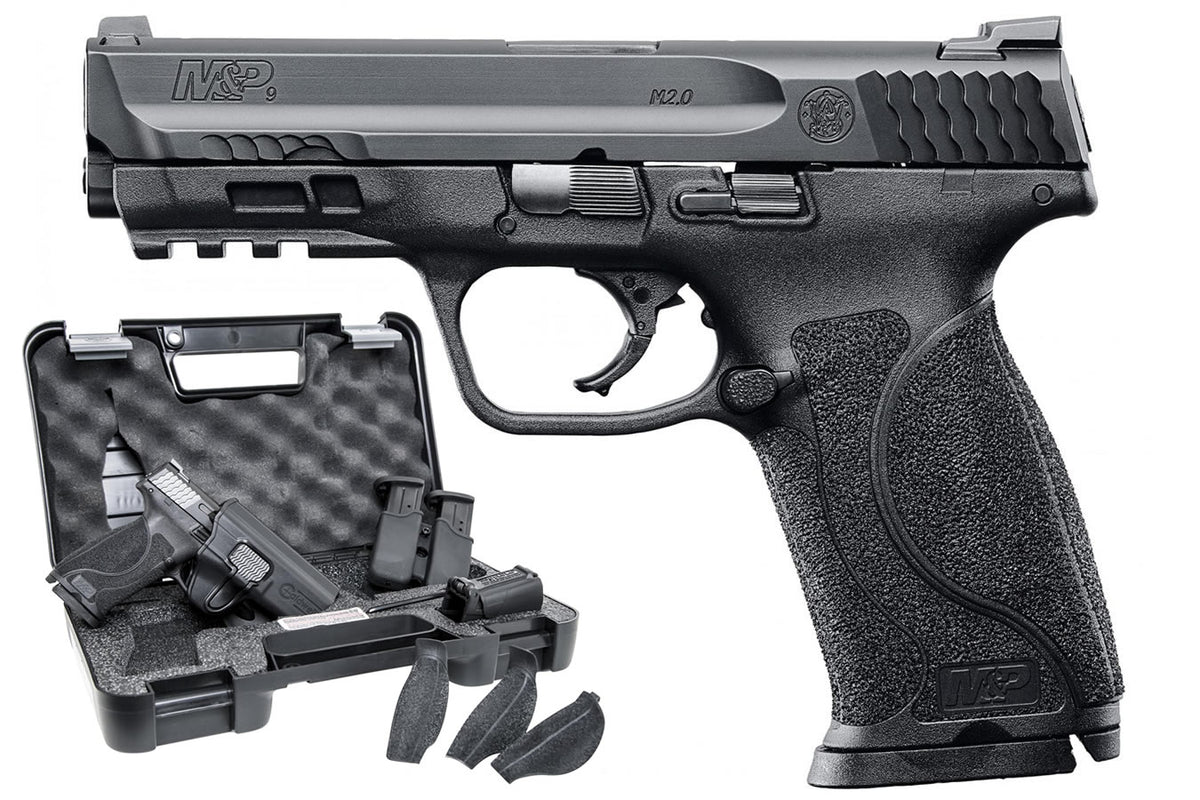 S&W M&P M2.0 Carry & Range Kit 9mm Pistol 4.25", 17RD Magazines