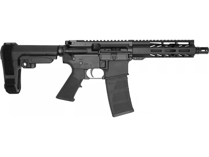 ACI-15 5.56mm NATO 7.5" Pistol with SB Tactical SBA3 Brace, 30-Round Magazine