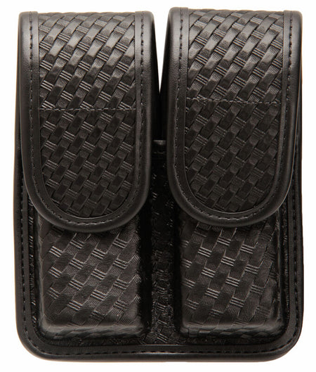 Blackhawk Glock 21 Double Magazine Pouch Basket Weave Black Finish