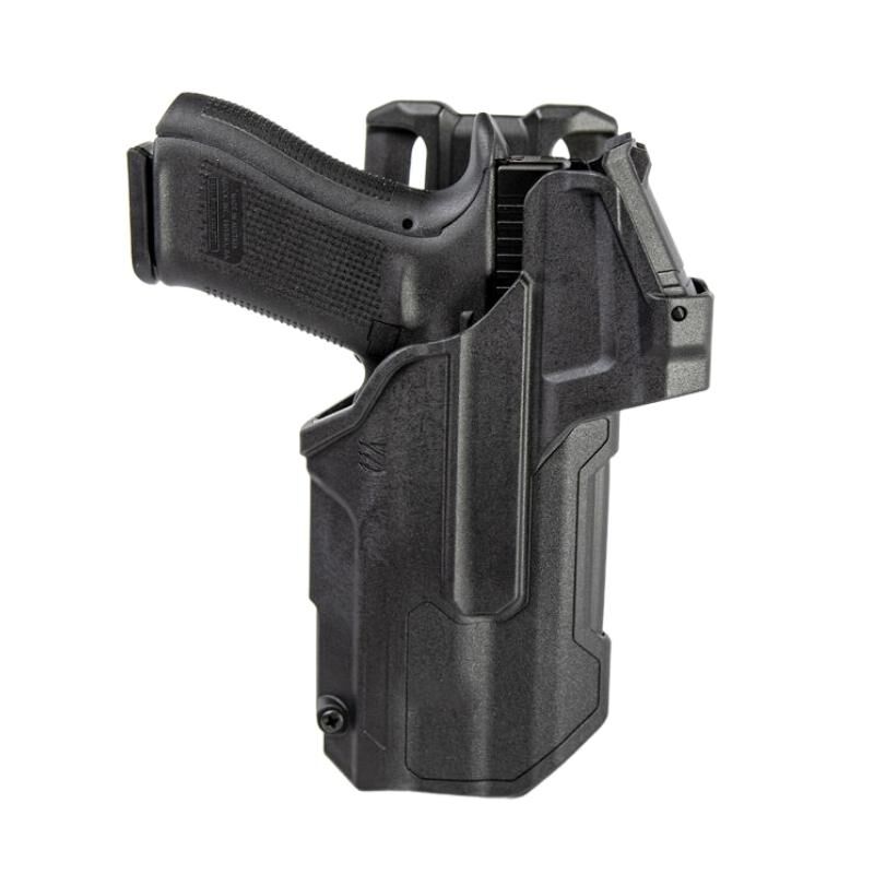 Blackhawk T-Series L2D RH Duty Holster Glock 17/22/45 w/ Streamlight TLR1/2 RDS