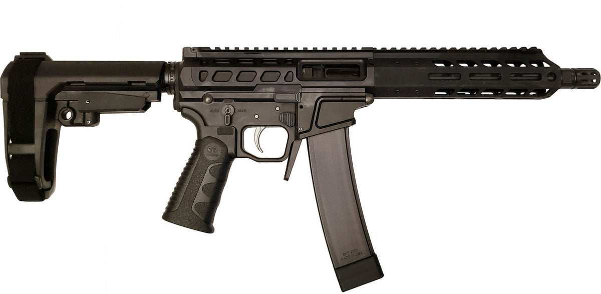 Wraithworks WARSCORP9 9mm 8.5in AR Pistol, 32-Round Capacity