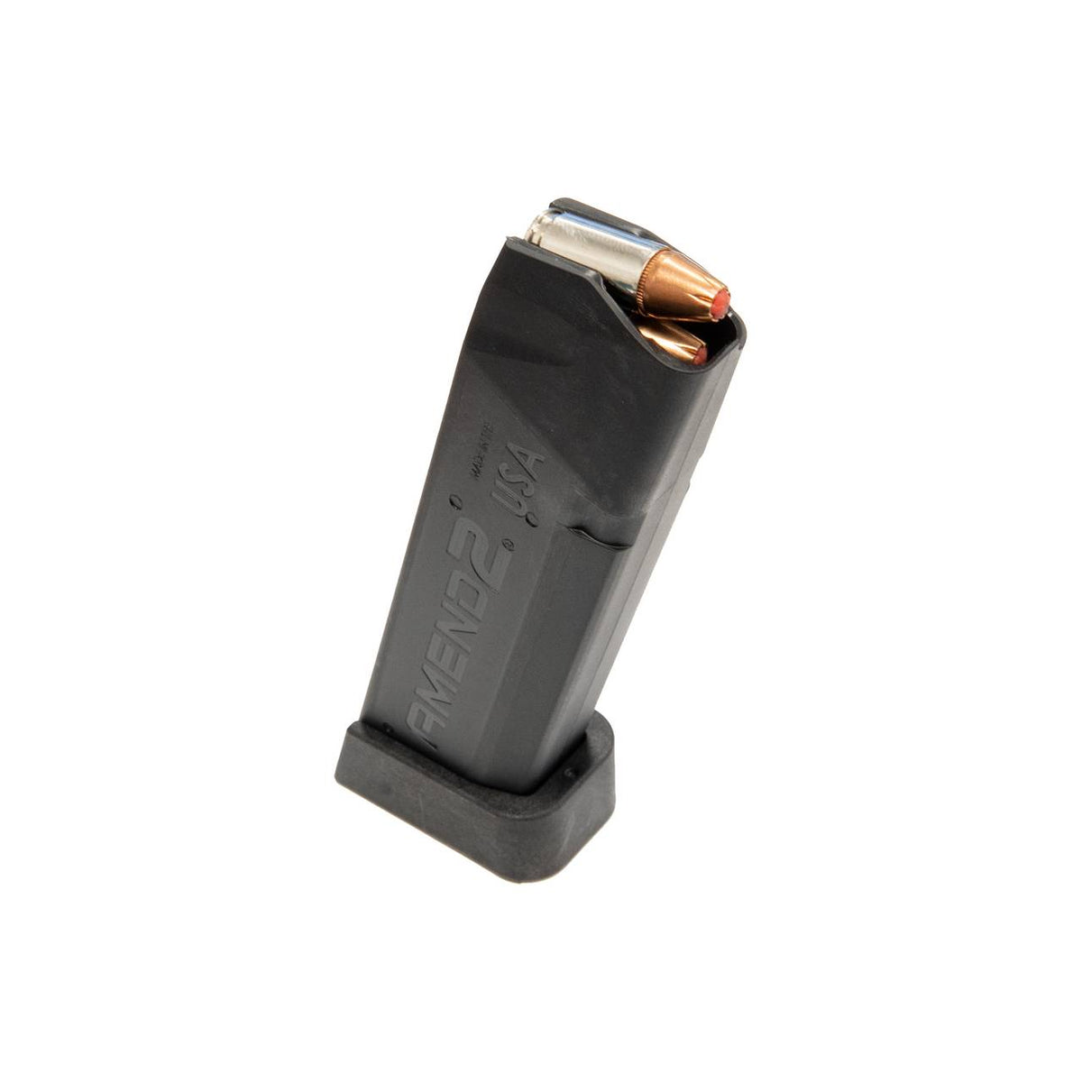 Amend2 MOD-3 Glock 43X 9mm 14rd Black Polymer Magazine 100-Pack